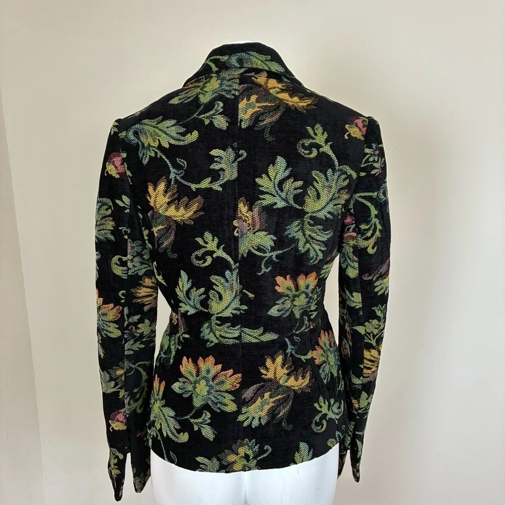 H&M Floral Tapestry Floral Women's Jacket- Sz 8